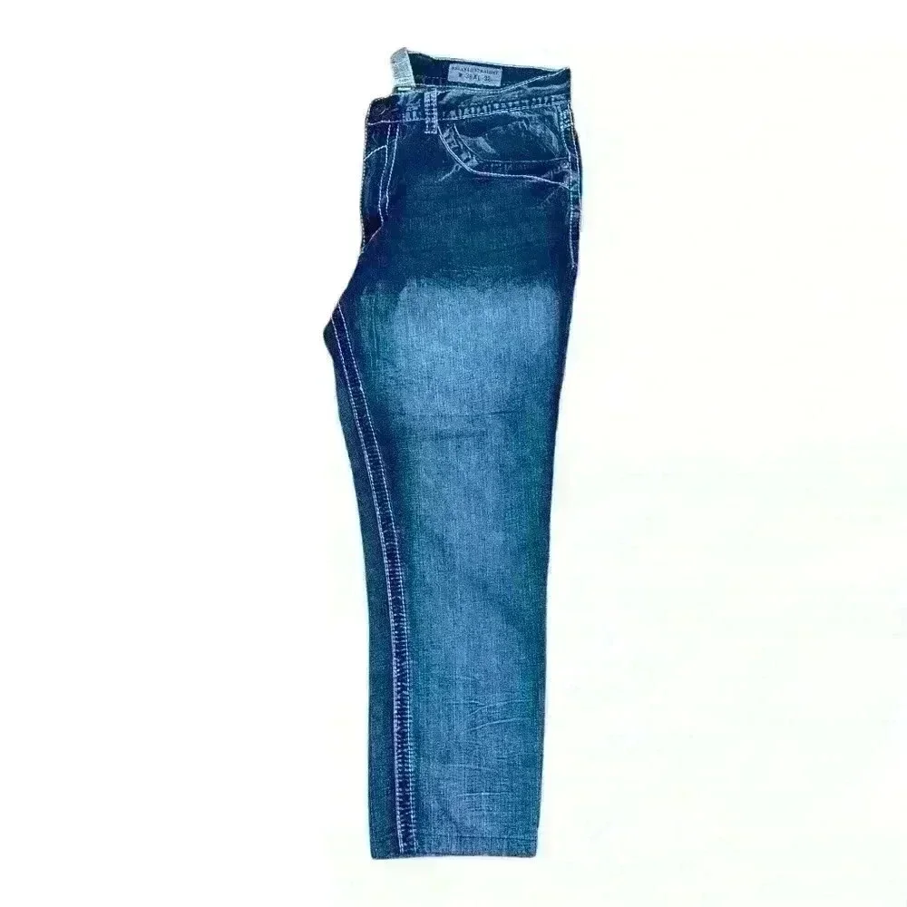 Faded Glory Blue Jeans, size 38x32 - Picture 6 of 6